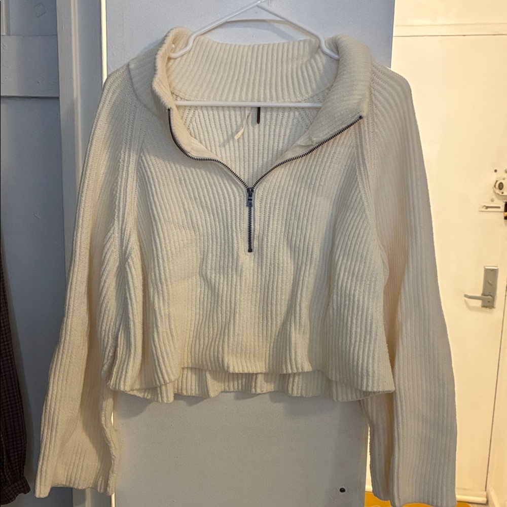 Free people half zip xs